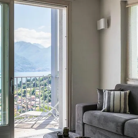 Tre Terre Panorama - By Lovecomo Tatil Evi Pianello Del Lario
